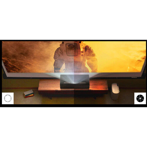 LG CineBeam HU915QB 3000-Lumen XPR 4K UHD Ultra-Short Throw Laser DLP Smart Home Theater Projector