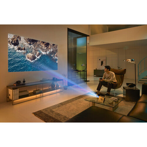 LG CineBeam Q HU710PB 500-Lumen XPR 4K Laser DLP Smart Portable Projector