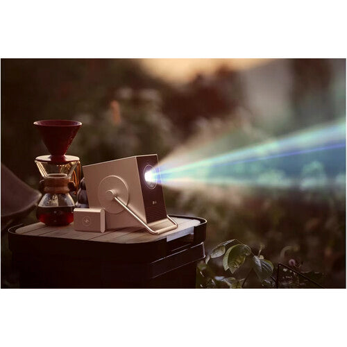 LG CineBeam Q HU710PB 500-Lumen XPR 4K Laser DLP Smart Portable Projector