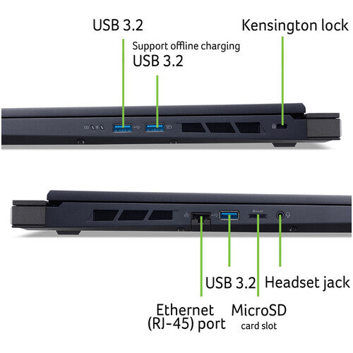 Acer 18" Predator Helios Neo 18 Gaming Laptop (Black)