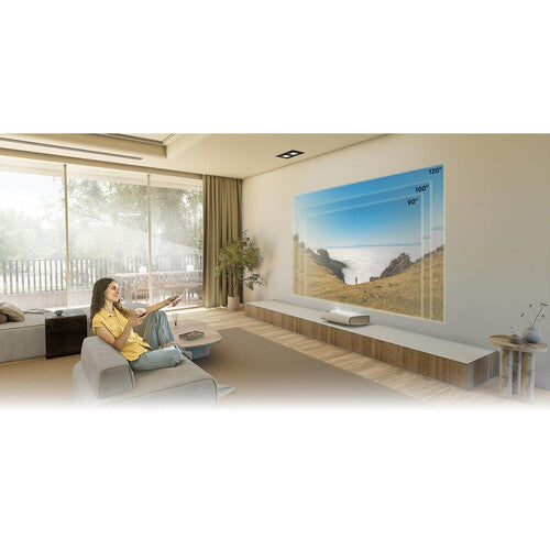 Samsung The Premiere LPU7D 2500-Lumen UHD 4K Ultra Short-Throw Laser Smart Home Theater Projector