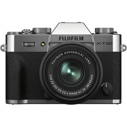 FUJIFILM X-T30 II Mirrorless Camera with 15-45mm f/3.5-5.6 Lens