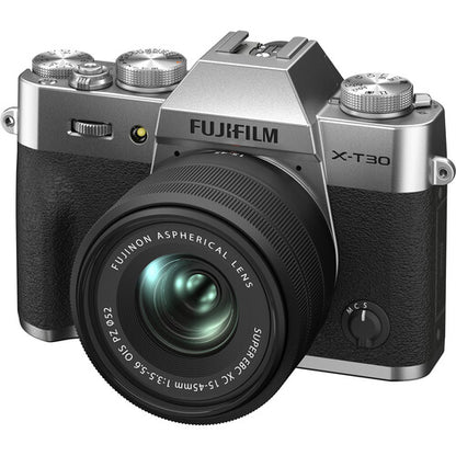 FUJIFILM X-T30 II Mirrorless Camera with 15-45mm f/3.5-5.6 Lens