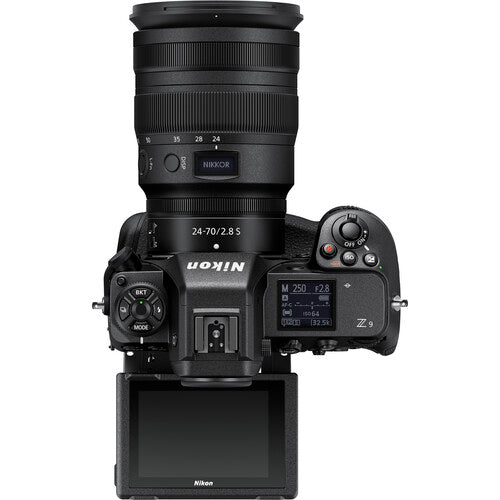 Nikon Z9 Mirrorless Camera with 24-70mm f/2.8 Lens and Portraiture Flash Kit