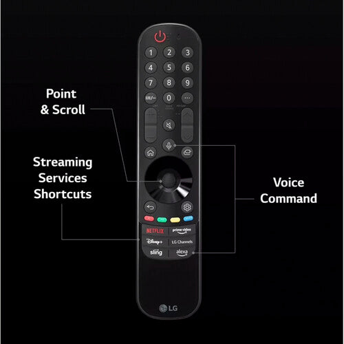 LG QNED80T Series 4K HDR Smart Quantum Dot NanoCell LED TV
