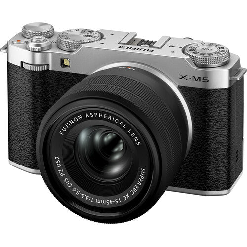FUJIFILM X-M5 Mirrorless Camera with XC 15-45mm f/3.5-5.6 Lens