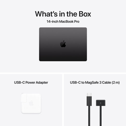 Apple 14" MacBook Pro (M4 Pro, Space Black)