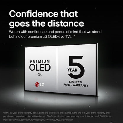 LG OLED Evo G4 55" 4K HDR Smart TV