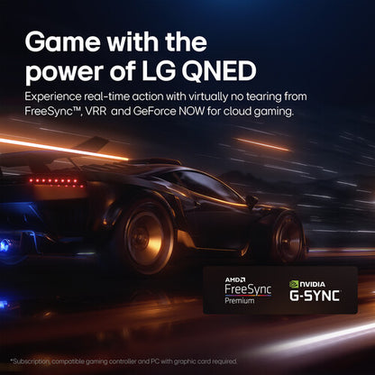 LG QNED85T Series 55" 4K HDR Smart Quantum Dot NanoCell LED TV