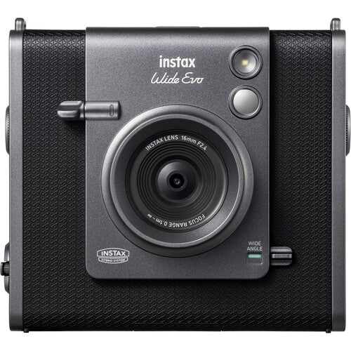 FUJIFILM INSTAX WIDE EVO Hybrid Instant Film Camera with Basic Bundle