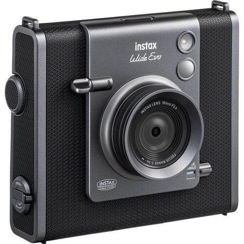 FUJIFILM INSTAX WIDE EVO Hybrid Instant Film Camera with Basic Bundle