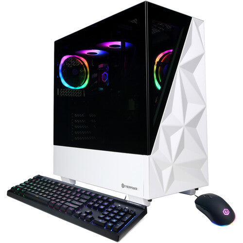 CyberPowerPC Gamer Supreme Liquid Cool Desktop Computer (White)