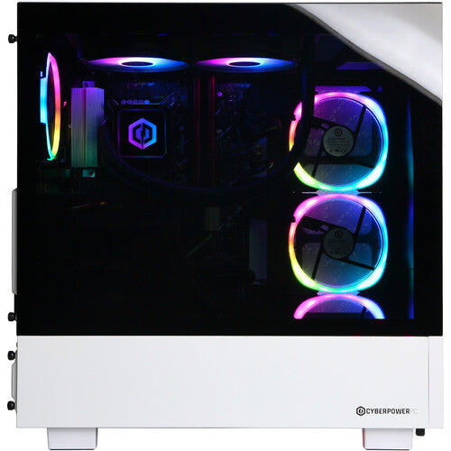 CyberPowerPC Gamer Supreme Liquid Cool Desktop Computer (White)